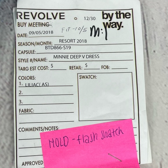 Revolve By The Way Minnie Deep V Dress Ruched Bodycon Size Small Blue - Picture 5 of 15